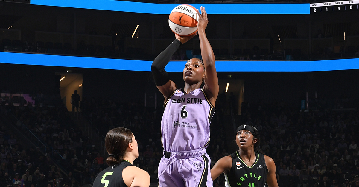 Kaila Charles Records Double-Double vs. Seattle Storm - 9/19/26